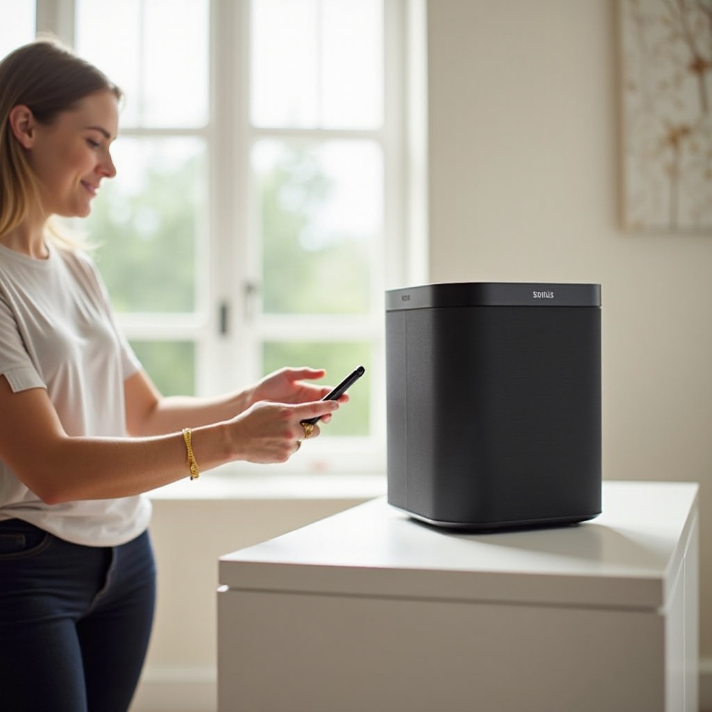Sonos リセット スピーカー