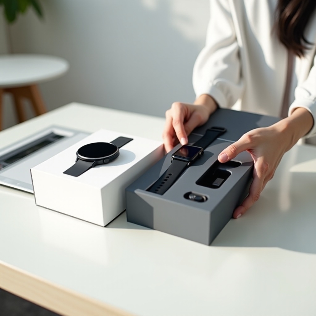 スマートウォッチを起動する