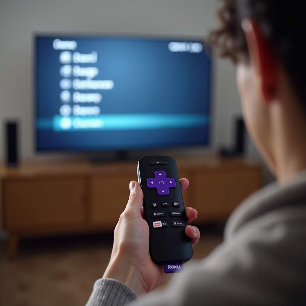 Roku 리모컨 페어링 해제