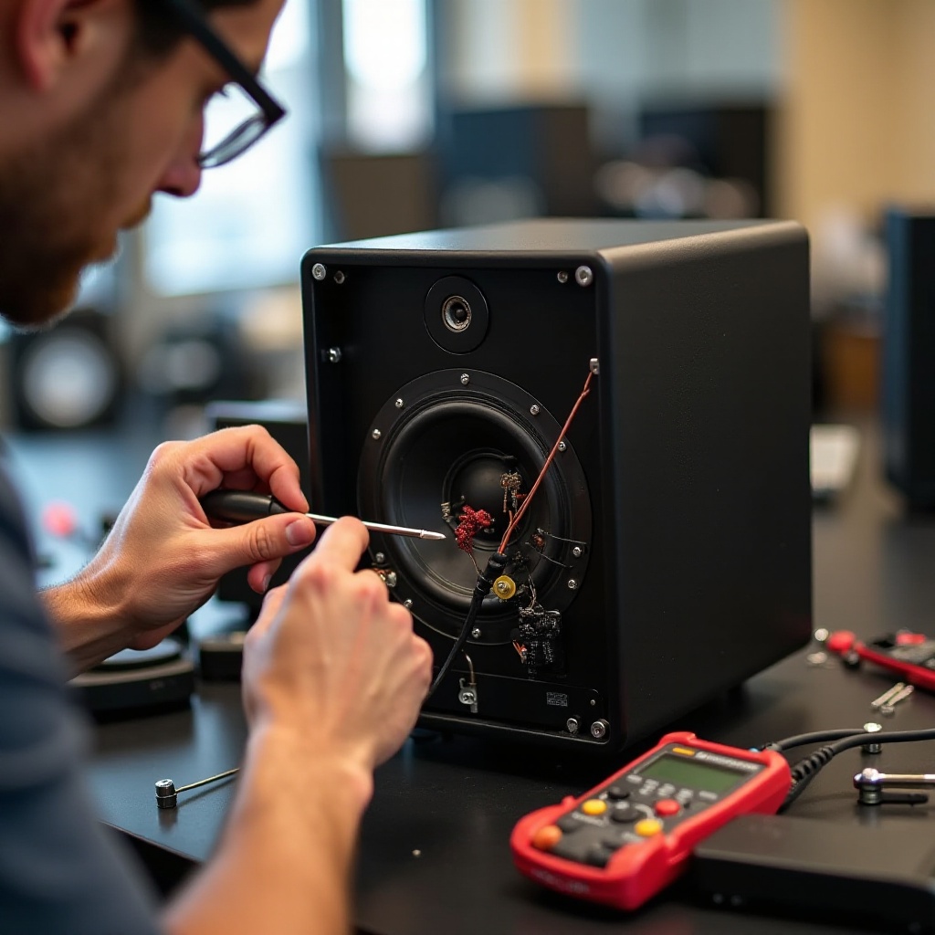 how to repair magnepan speakers