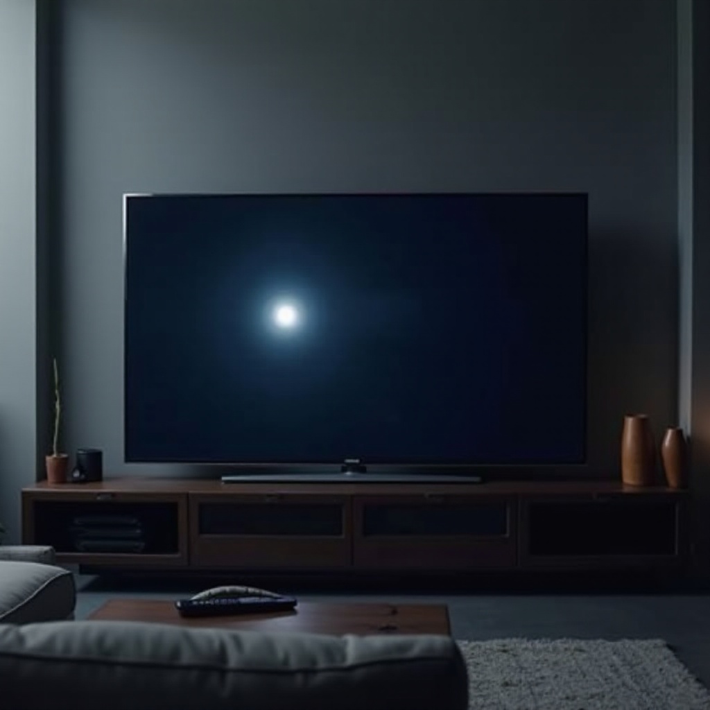 サムスン製テレビの画面の明るい点を直す方法