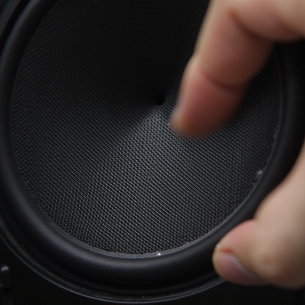 스피커 메쉬 청소 방법