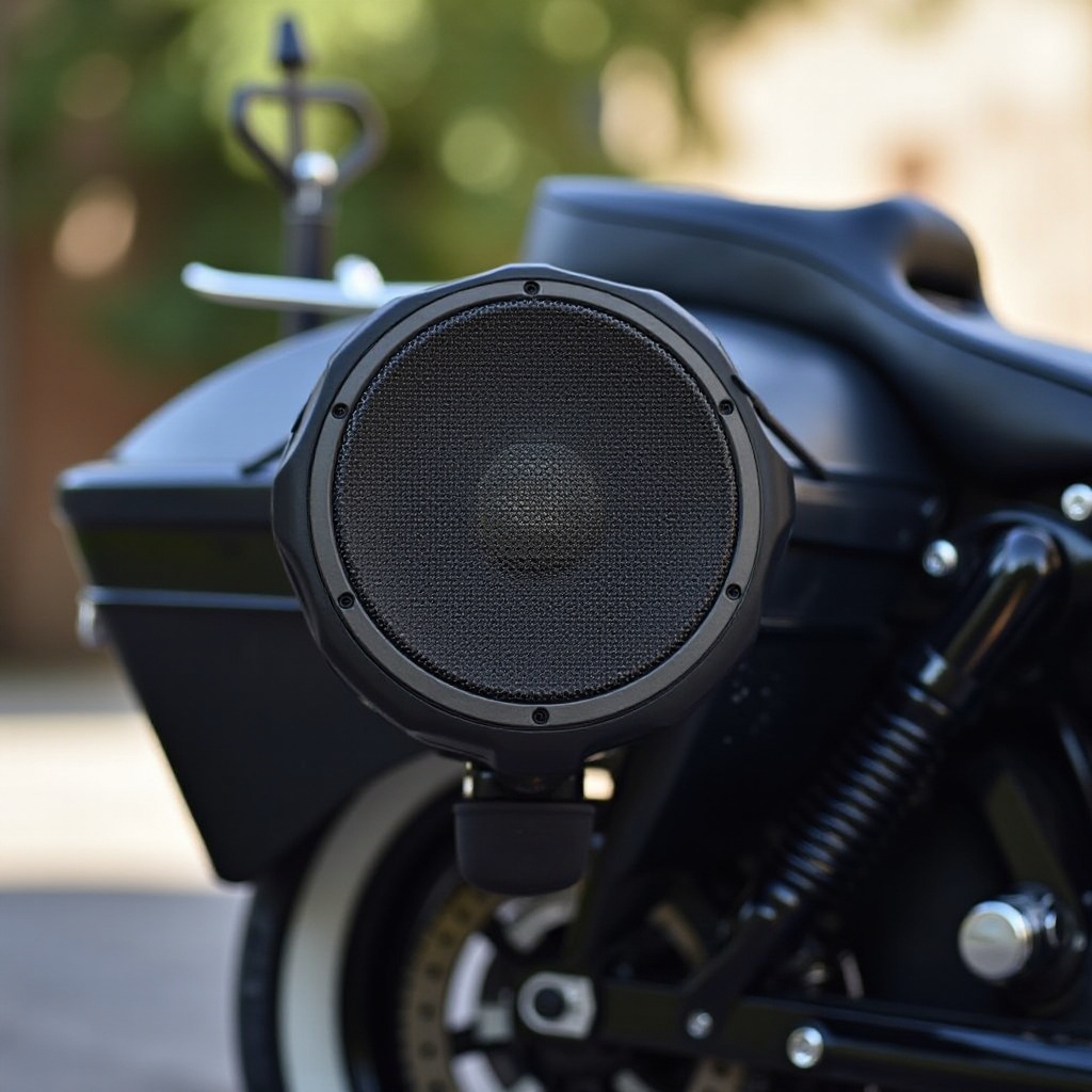 speaker tas sadel terbaik untuk harley