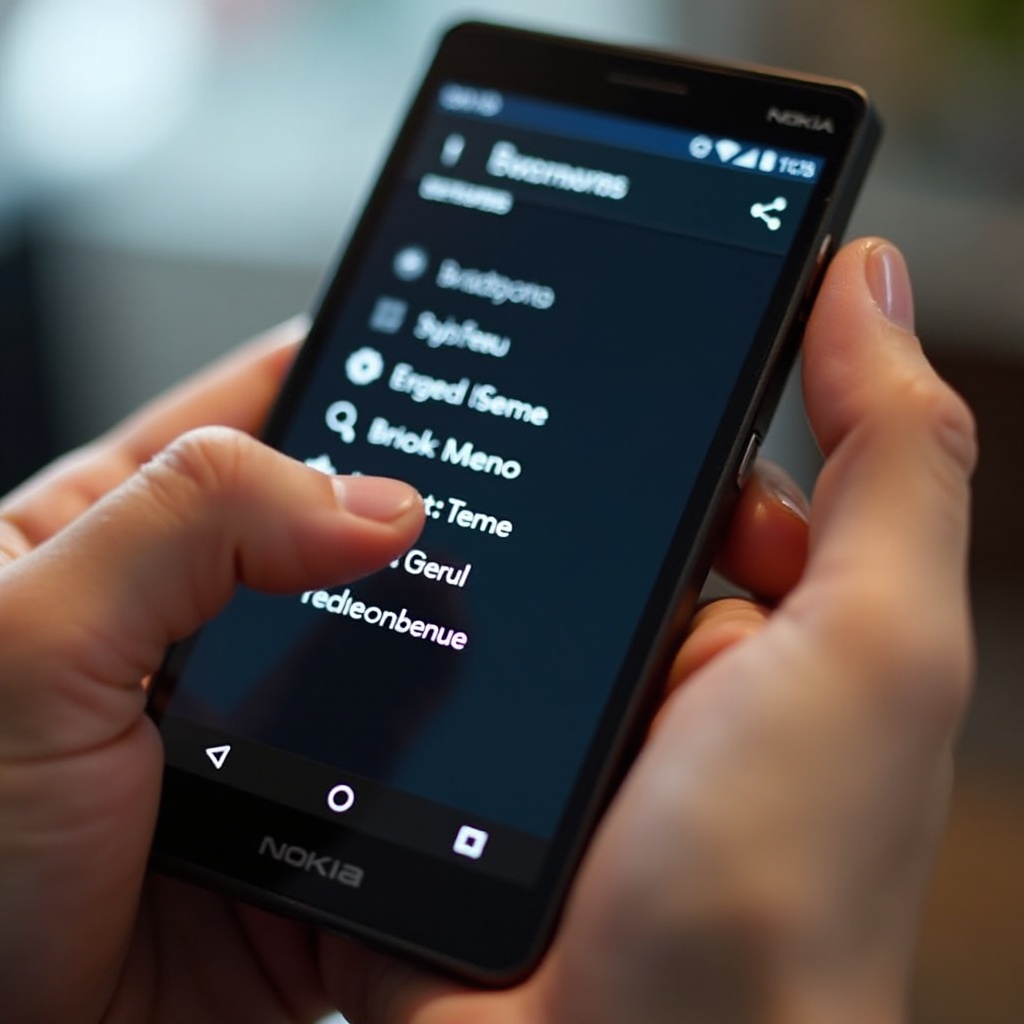 kuinka saada Androidin käynnistysvalikko Nokia-puhelimeen