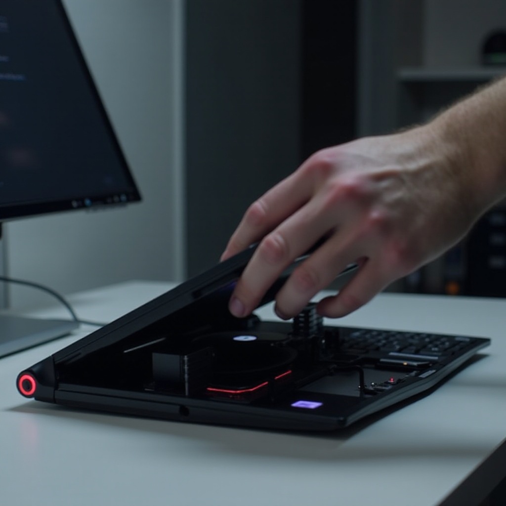 Voitko vaihtaa suorittimen Alienware-kannettavassa?