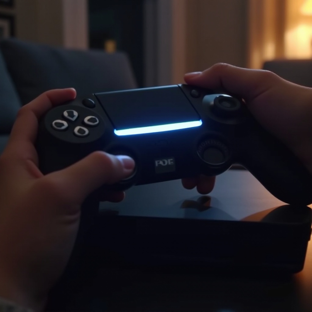 hoe een nieuwe PS4-controller instellen