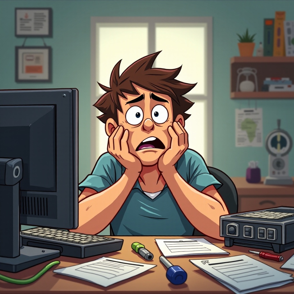 modeemi ei käynnisty