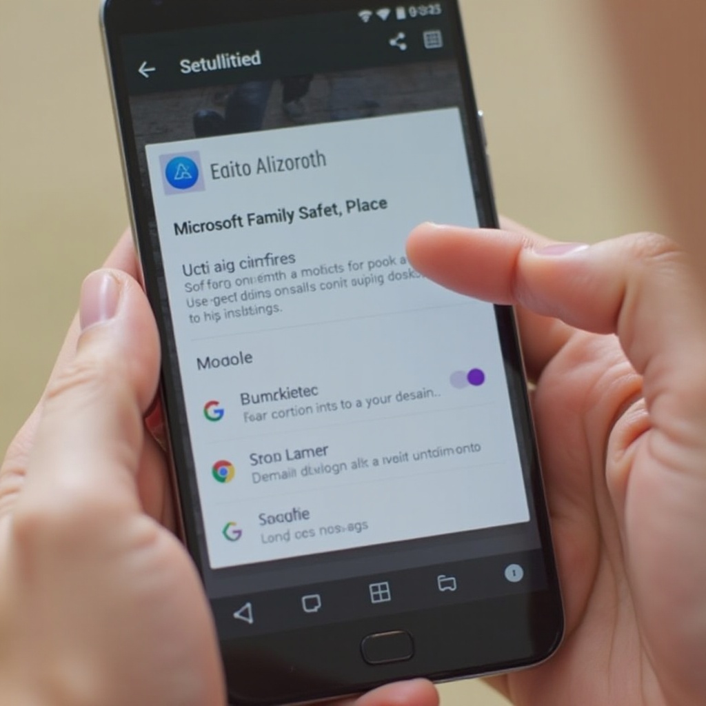 en voi poistaa Microsoft Family Safety -sovellusta Android-puhelimestani