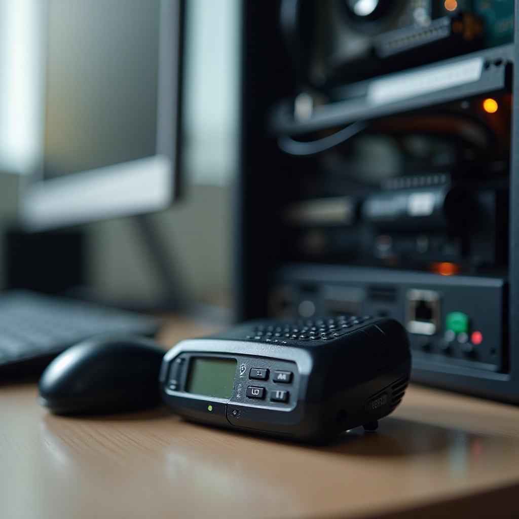 radio keamanan motorola menyebabkan komputer saya crash