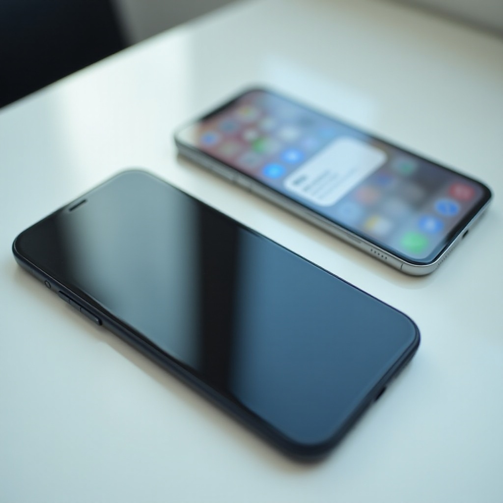 Jos iPhone on sammunut, näkyykö viestissä 