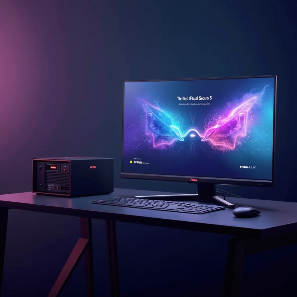 asus zenscreenはrog allyとegpuに対応していますか