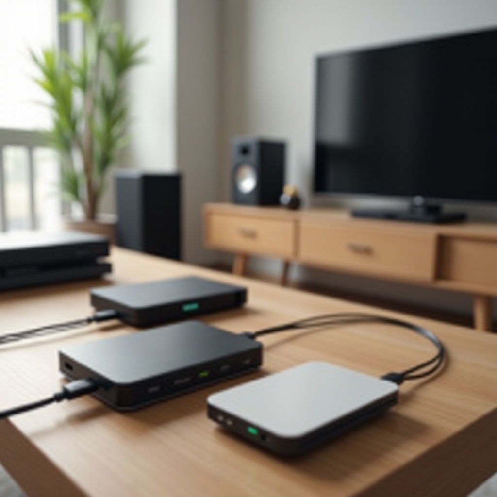 Apparaten die naast computers externe harde schijven kunnen gebruiken