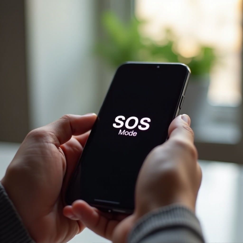 แก้ไขโหมด SOS ของ iPhone