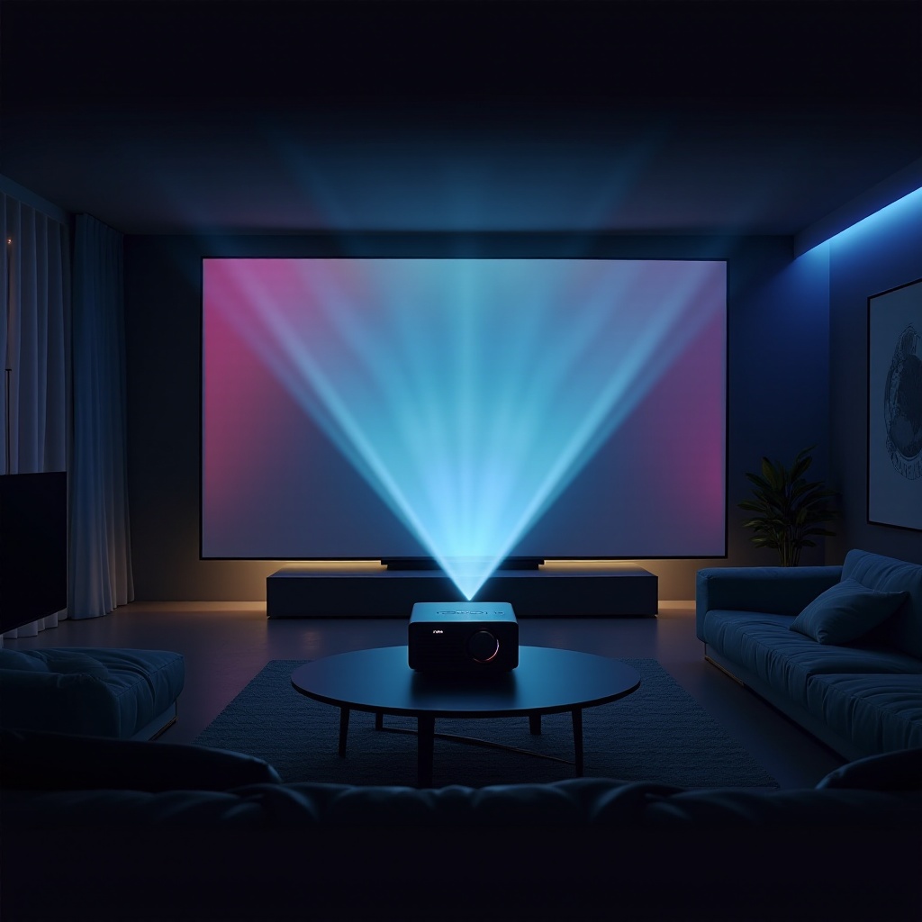 premium home projector with high resolution