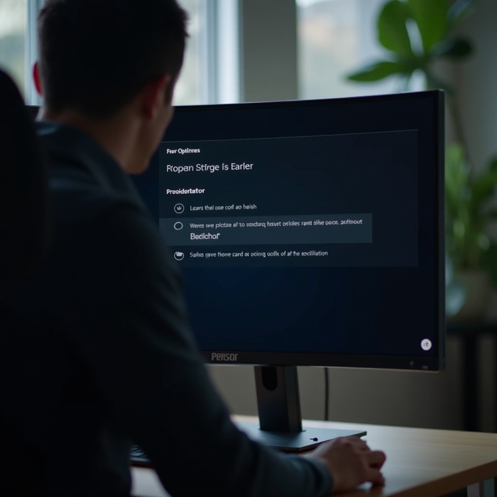 how to change acer predator monitor to english