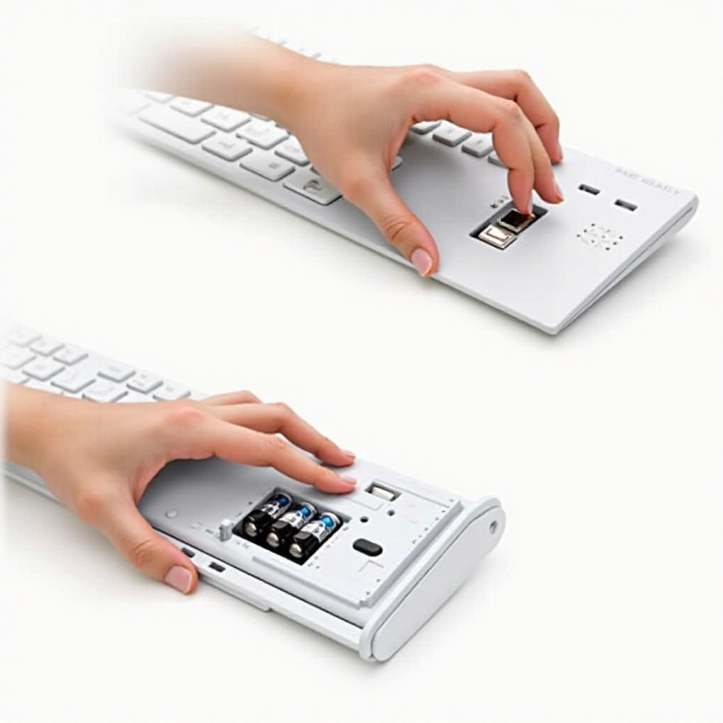logitech k520 wireless keyboard setup