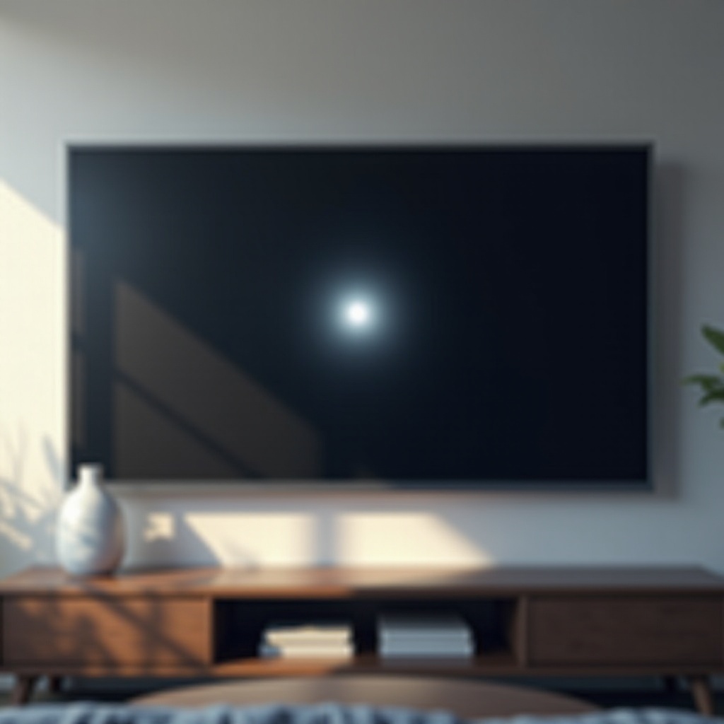 hoe je een heldere vlek op het scherm van een Samsung-tv repareert