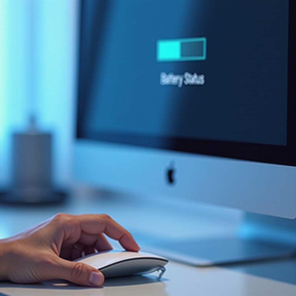 Magic Mouseのバッテリーを確認する方法