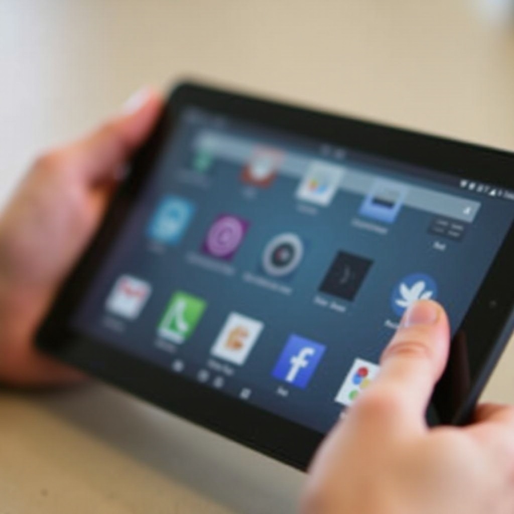 how to delete apps on fire tablet