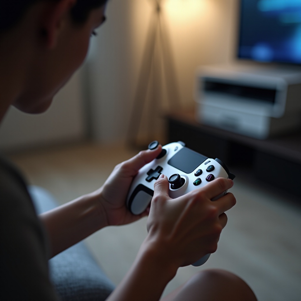 cara menyetel pengontrol ps4 baru