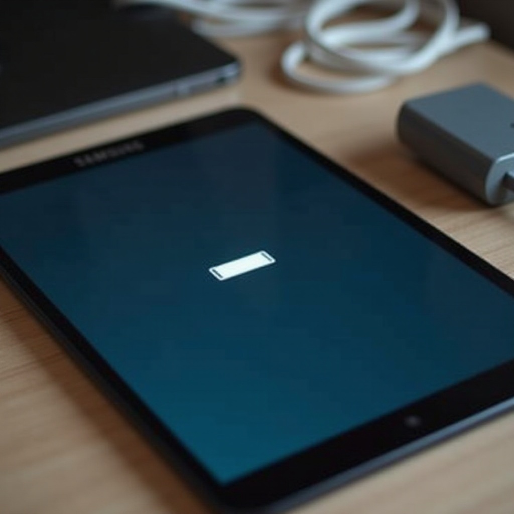 Samsung tablet stopt met opladen