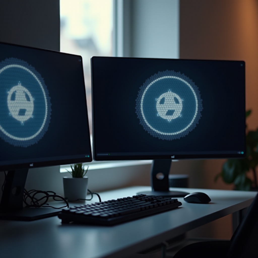 ไม่มีสัญญาณบนจอภาพที่สอง