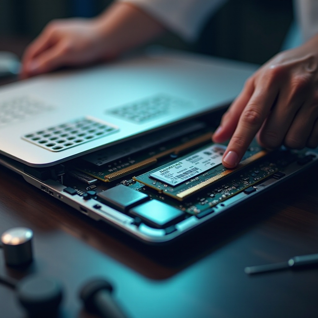 노트북에서 RAM을 확장하는 방법