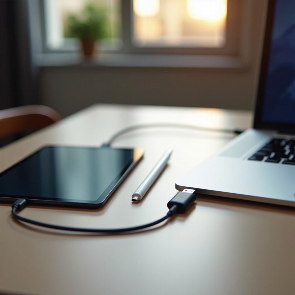 apple pro ipad はラップトップに接続されていますか