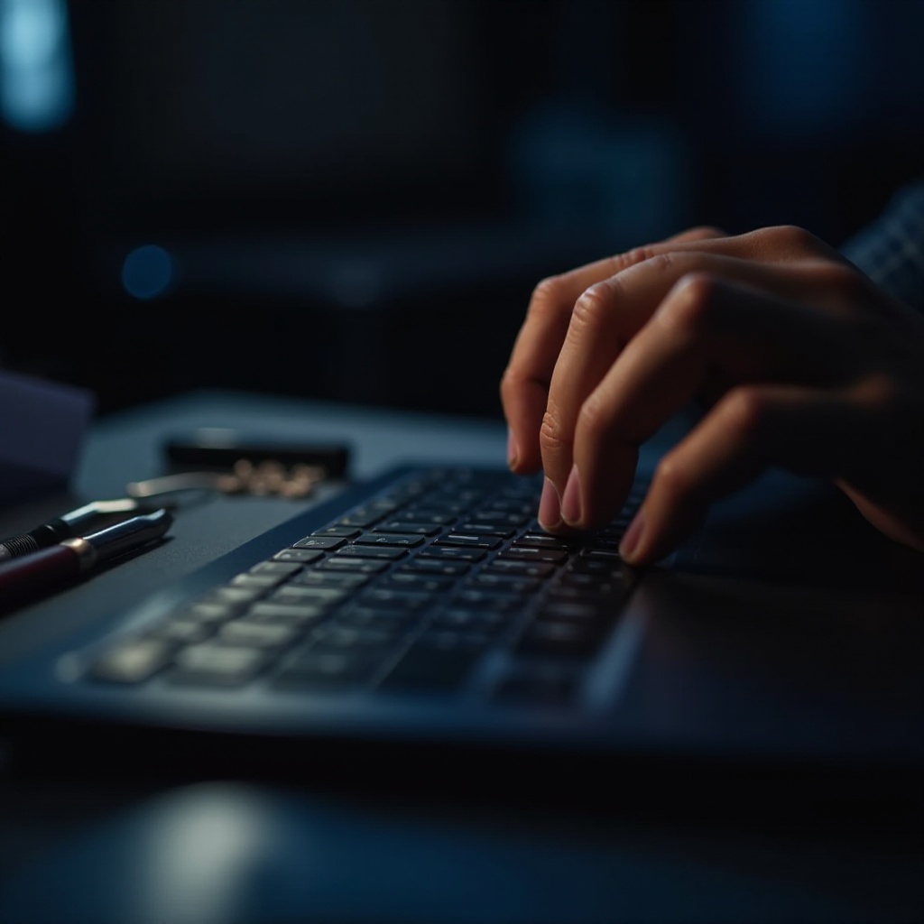 klawisze liter na laptopie nie działają