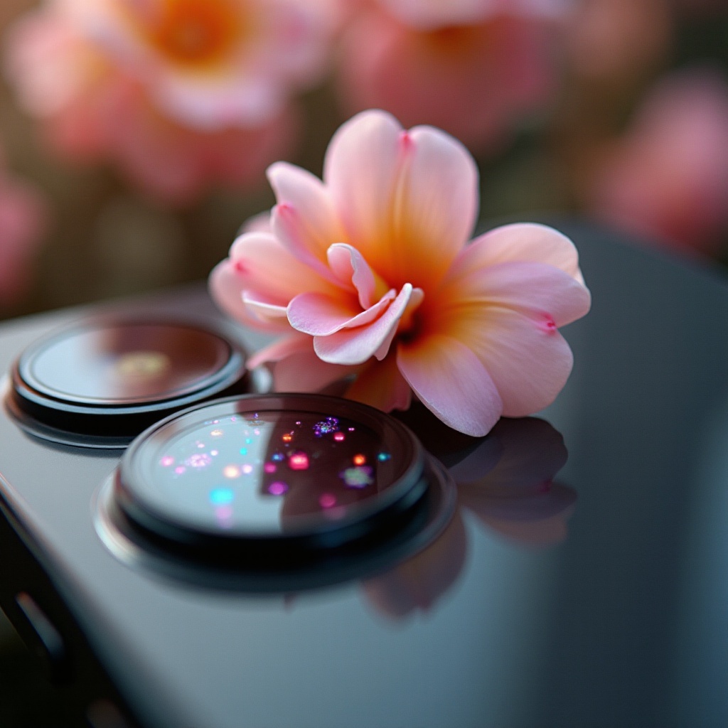 wat is de bloem op mijn iPhone-camera