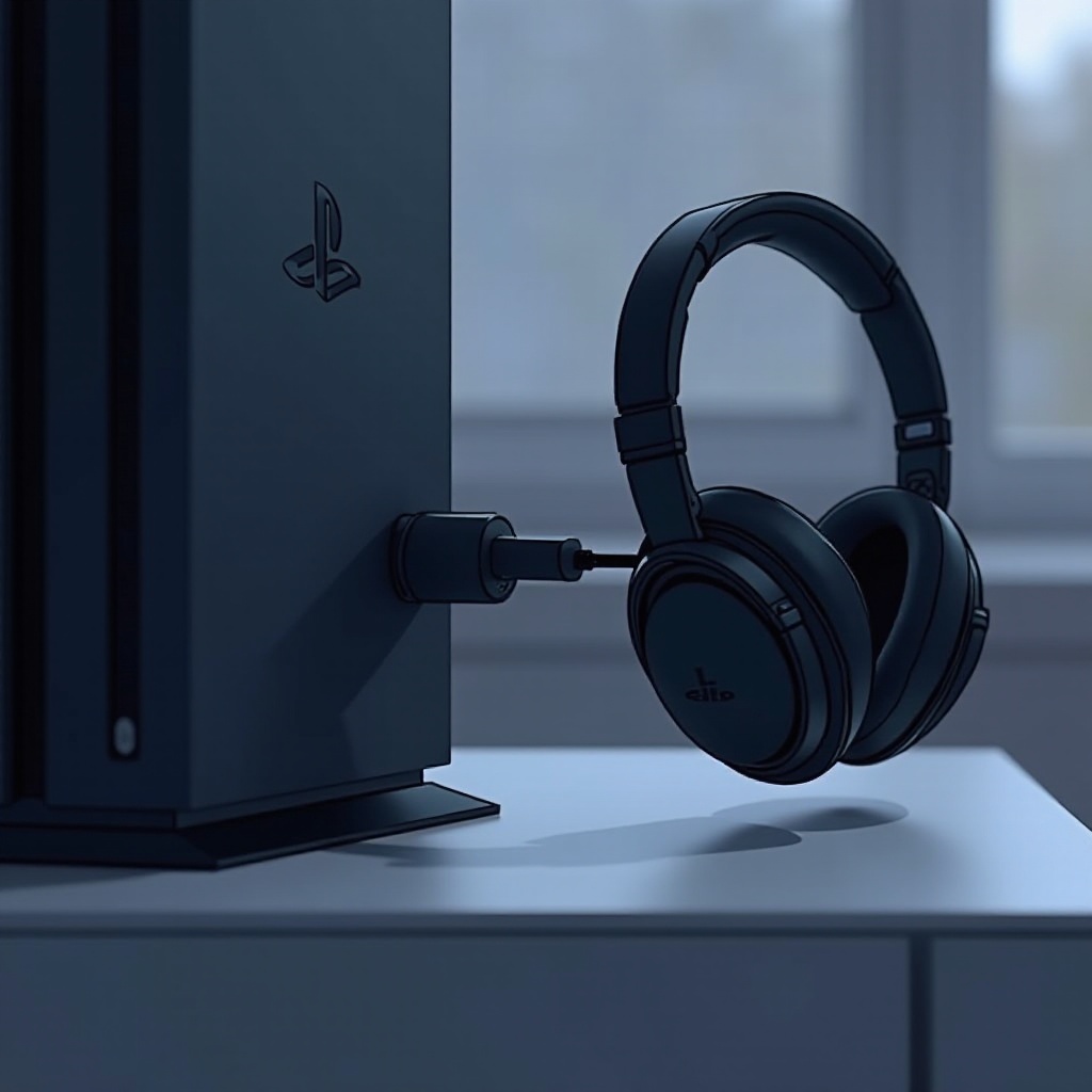 PS5のヘッドホンをPS5に接続する方法