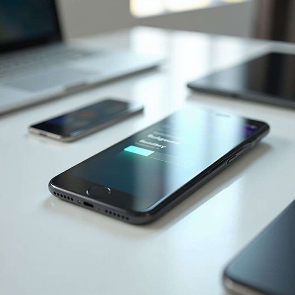 bespaart het uitschakelen van het vernieuwen van achtergrondapps batterij