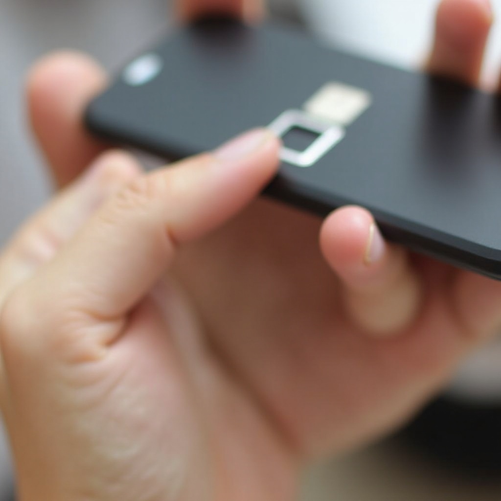 Hoe een simkaart in een Celero3 5G-telefoon te plaatsen