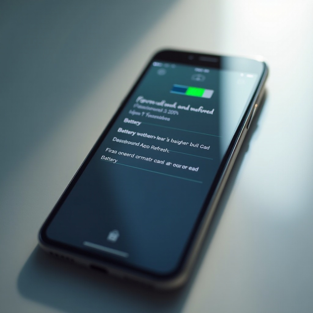 does turning off background app refresh save battery