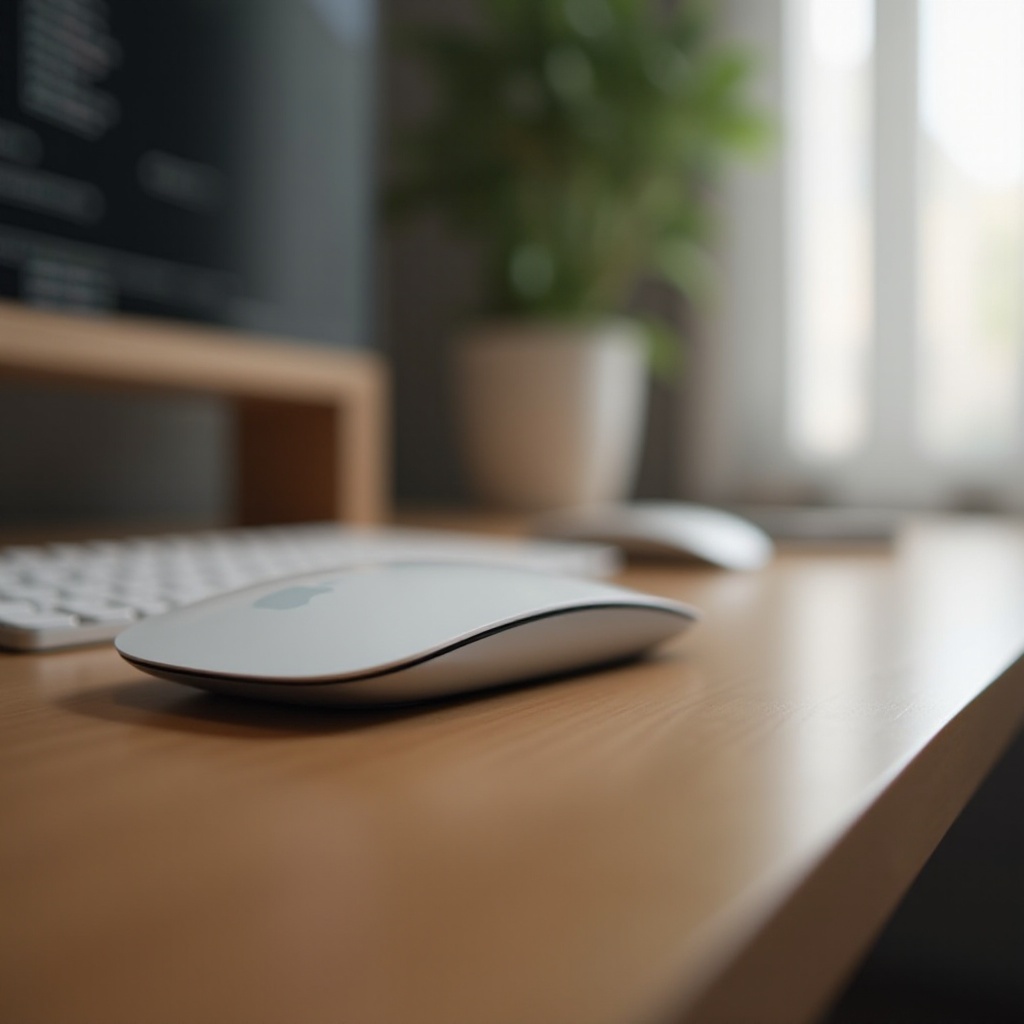 วิธีตรวจสอบแบตเตอรี่ของ Magic Mouse