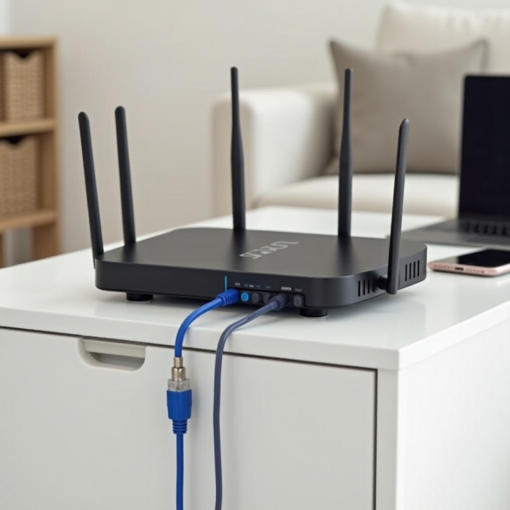 verizon router cable setup