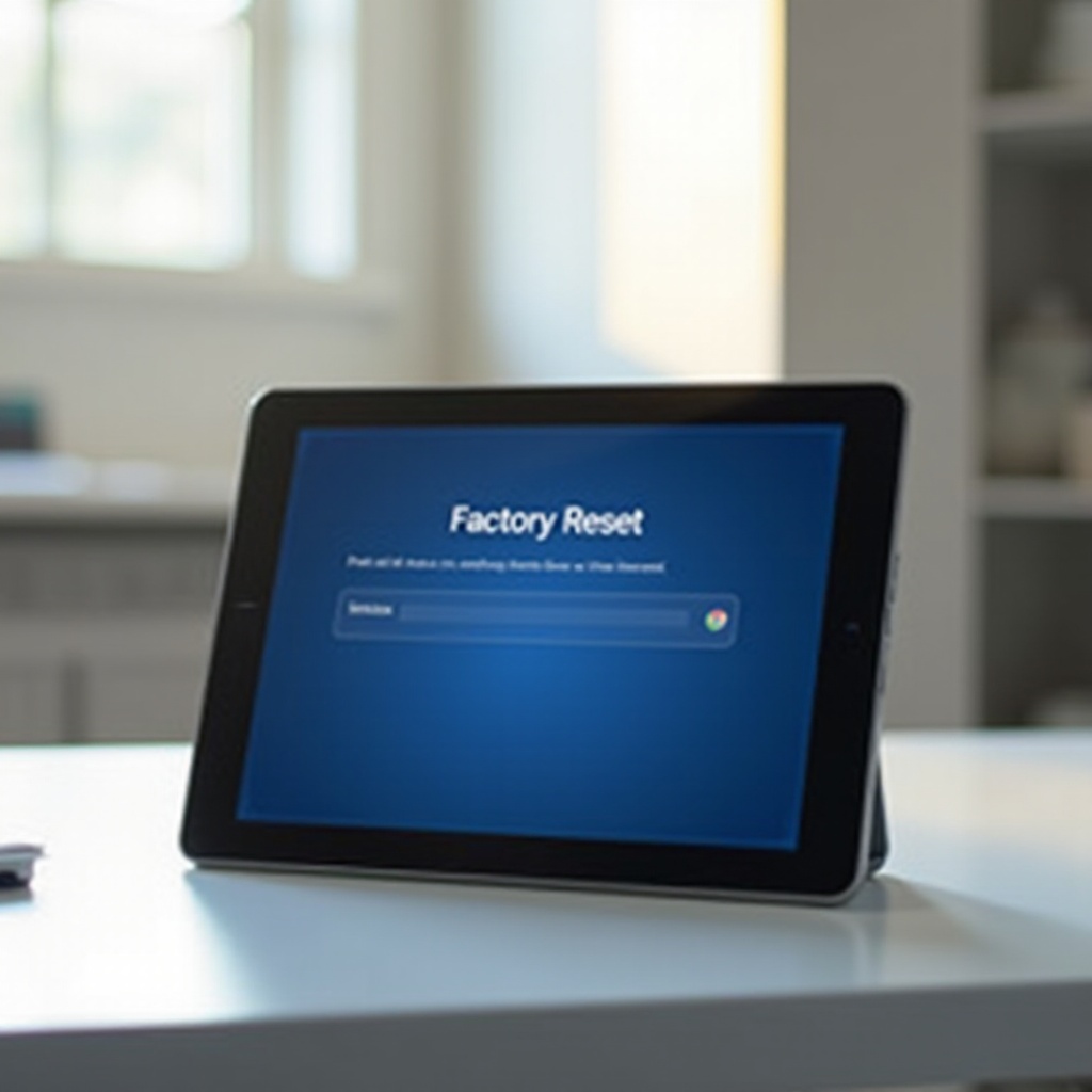 cara mengatur ulang pabrik tablet blu tanpa kata sandi