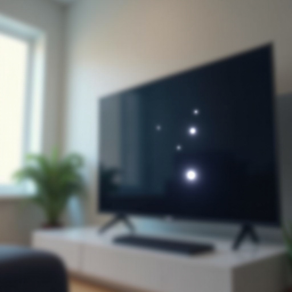 삼성 TV 화면의 밝은 점을 고치는 방법