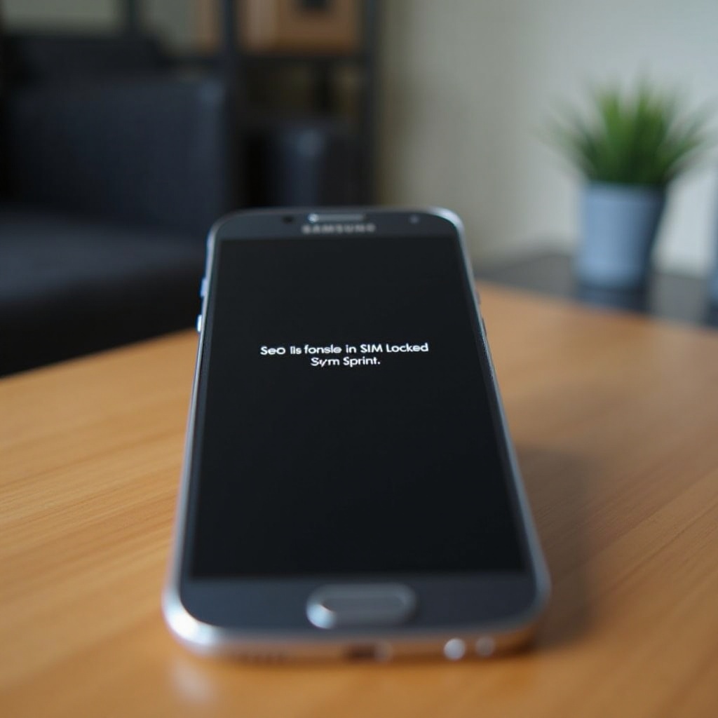 kuinka korjata Samsung-puhelin, jonka SIM-kortti on Sprintille lukittu