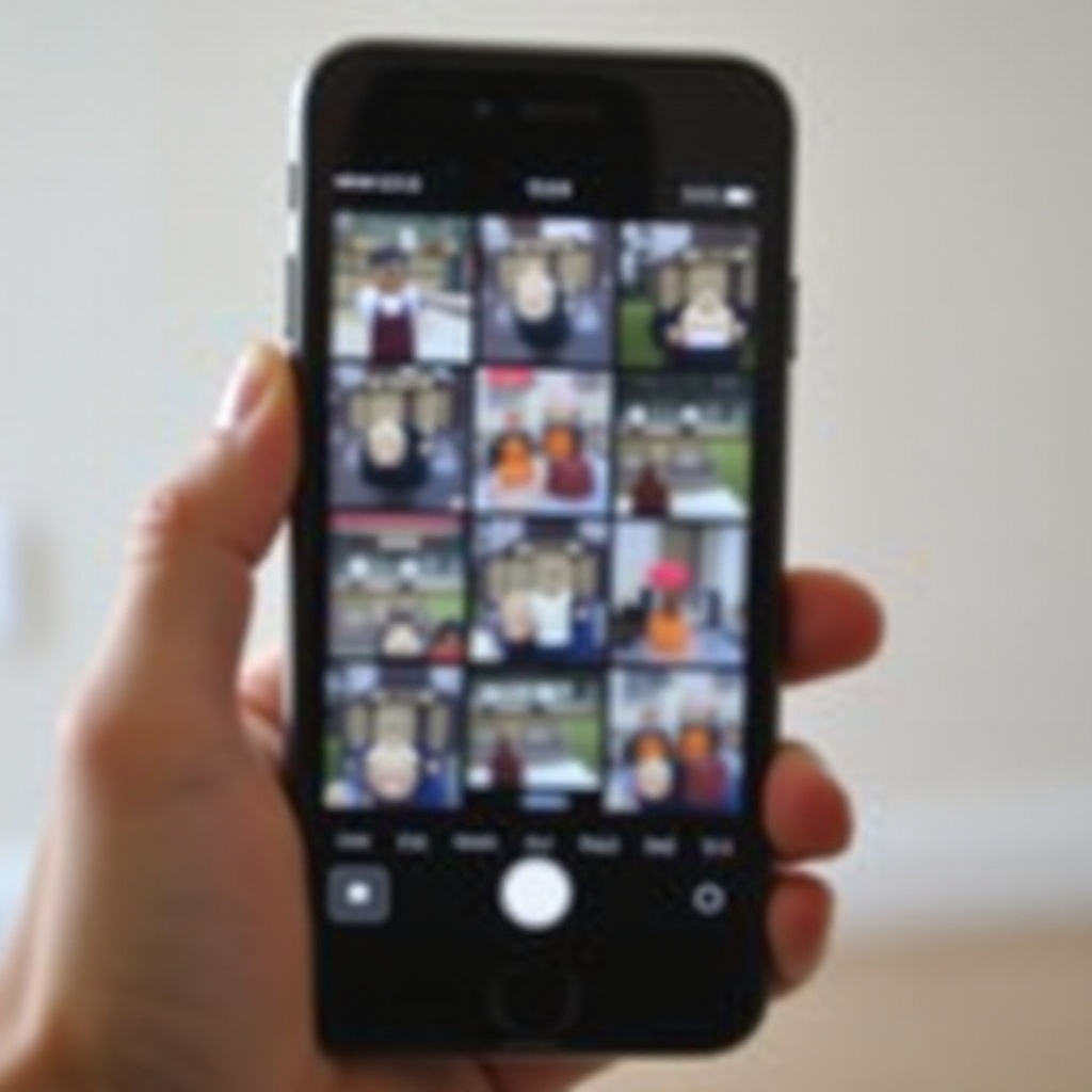 how do you see burst photos on iphone