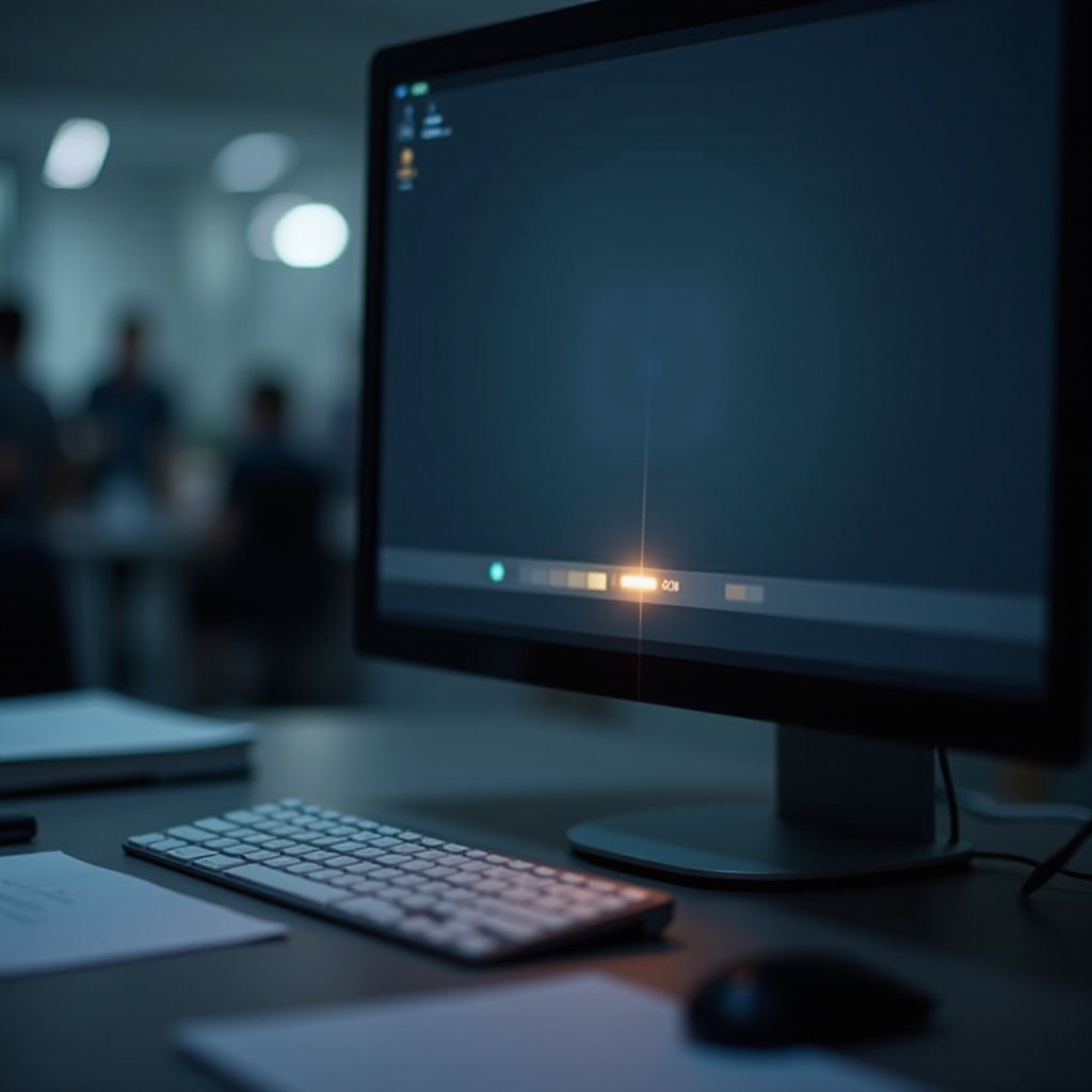 oorzaken van het knipperen van de computer lichtbalk verlichting