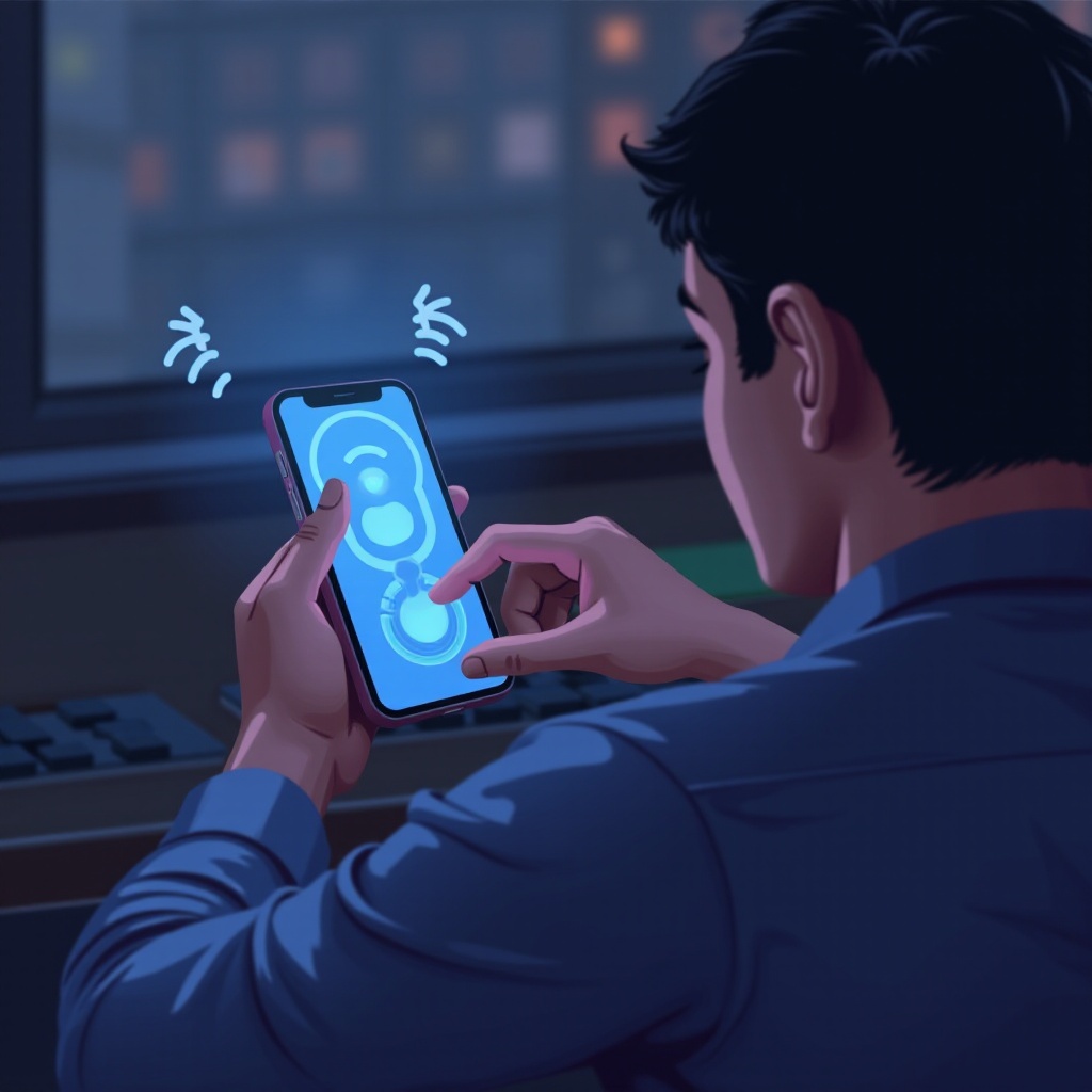 mengontrol layar ponsel saya menggunakan bluetooth