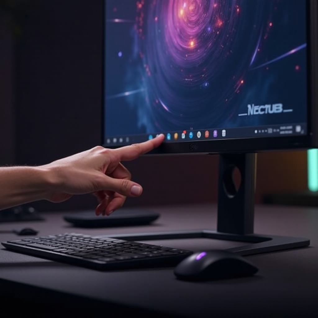 ubah mode monitor asus tuf