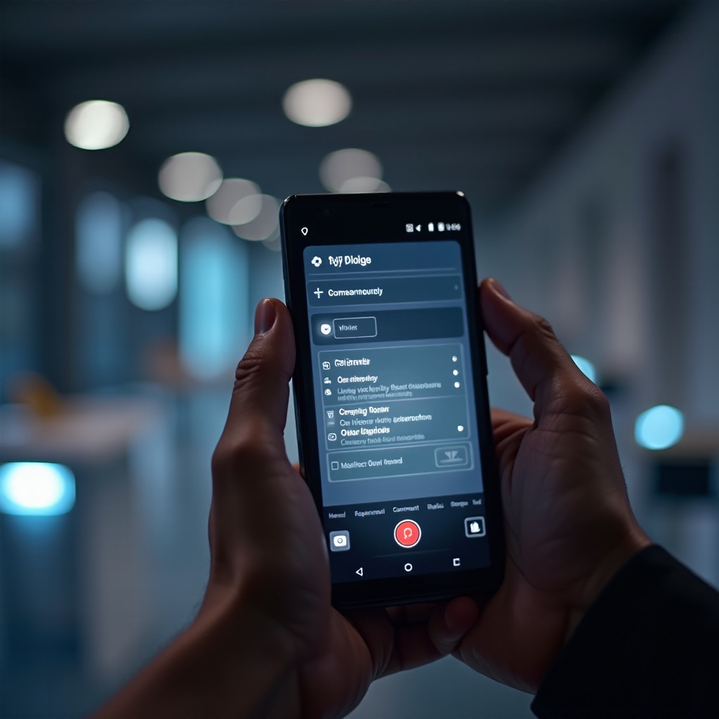 turn off camera sound android