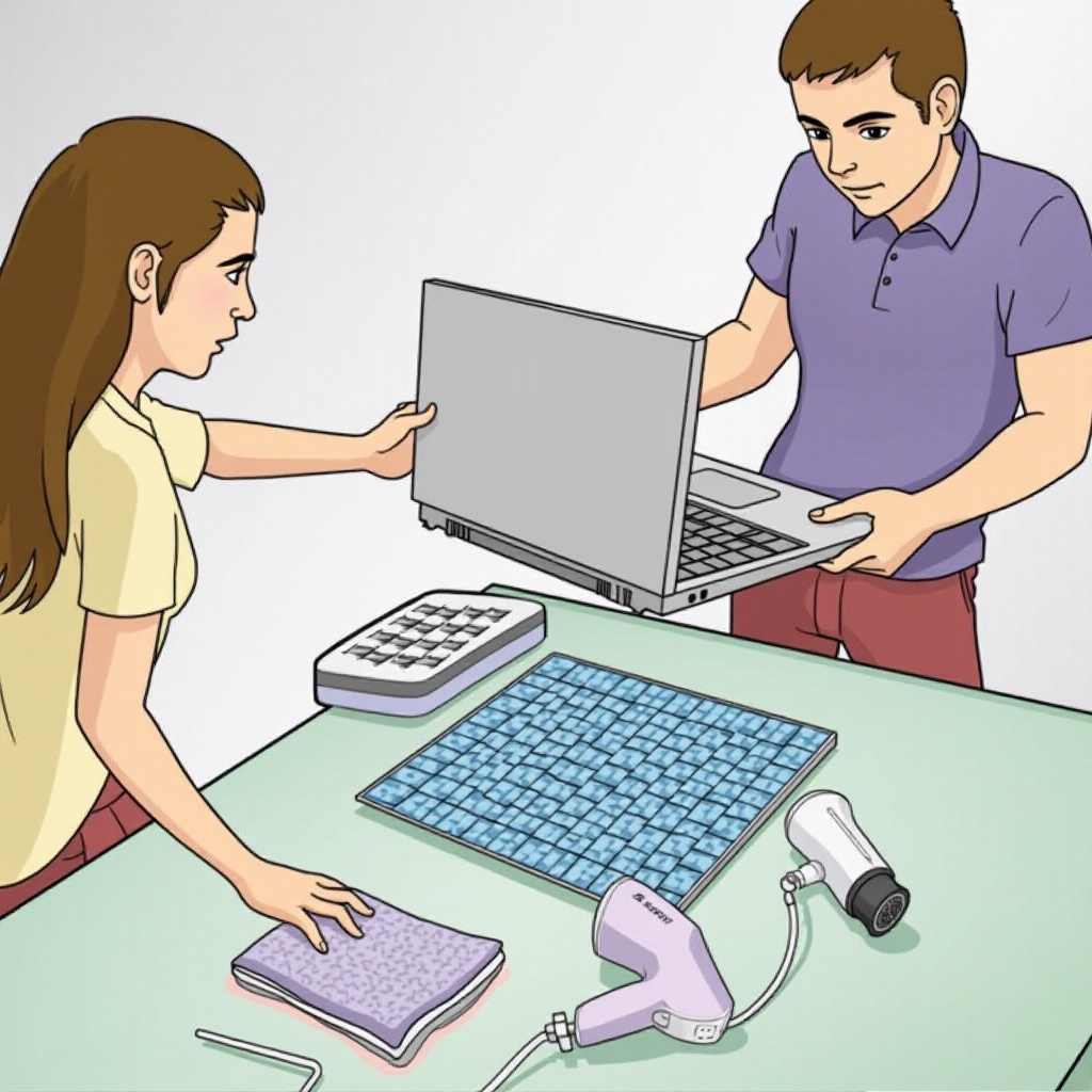 ノートパソコンが濡れて電源が入らない