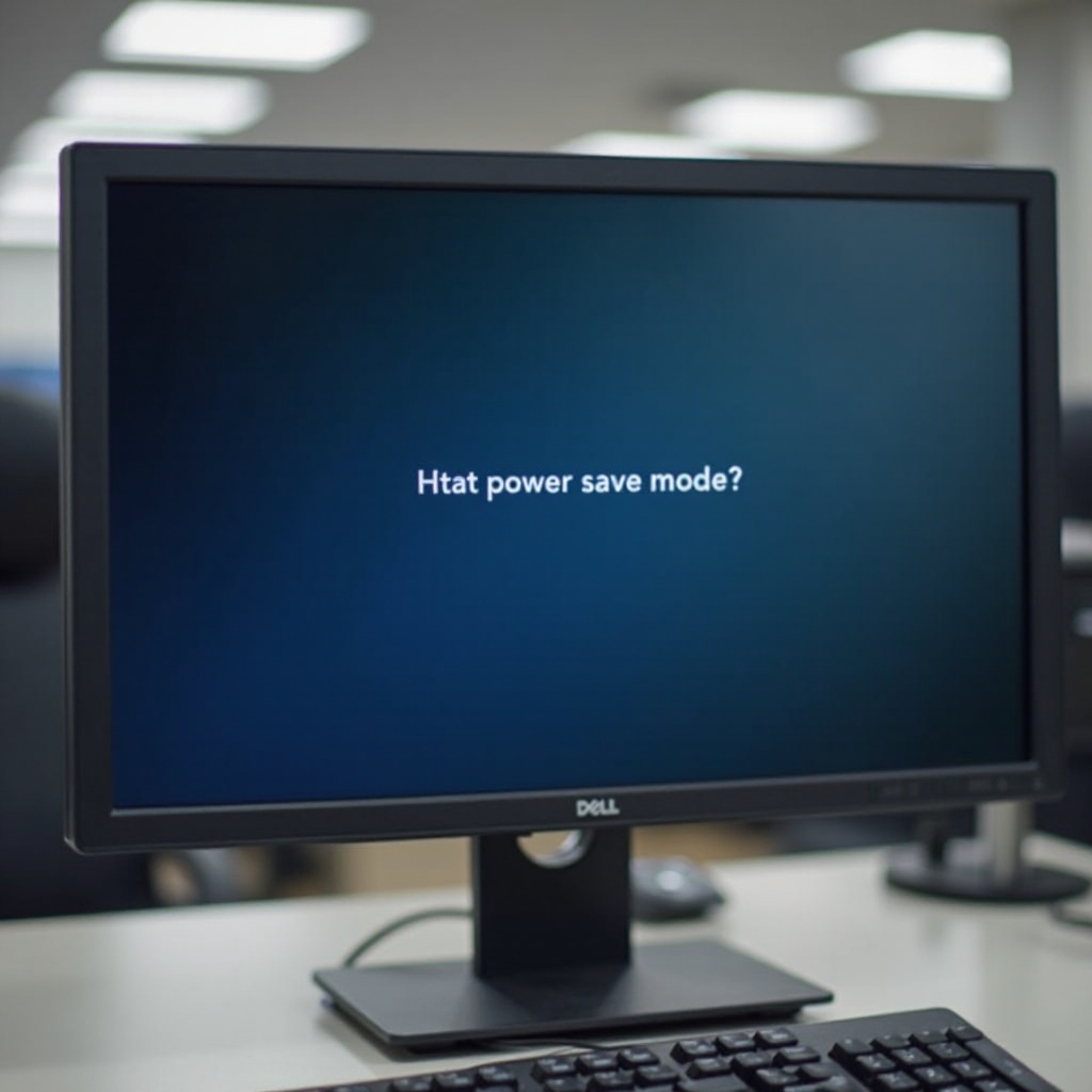 제 Dell U3014 모니터가 계속 절전 모드로 전환됩니다