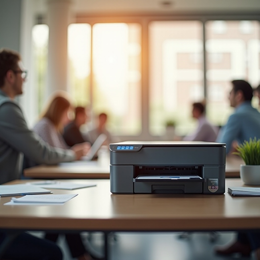 how to access printers at salve