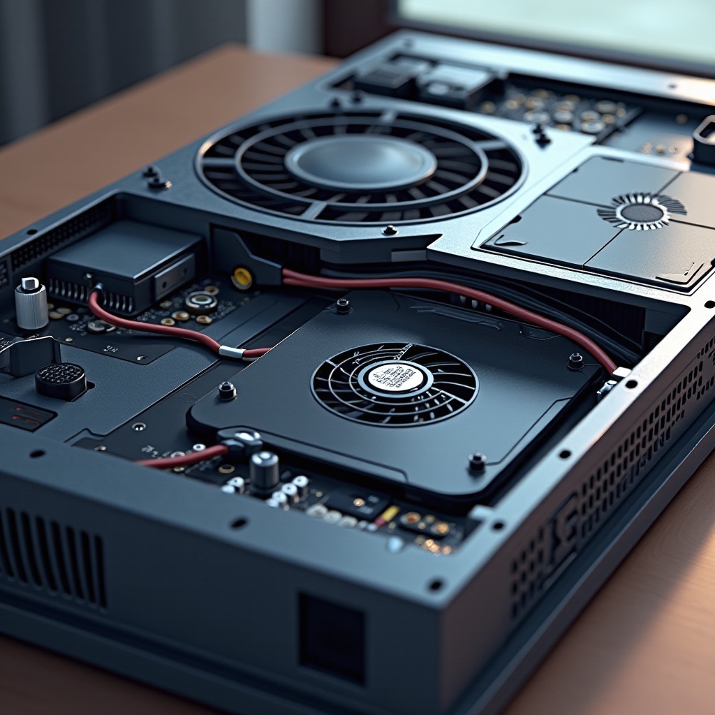 wydmuch wentylatora ps3