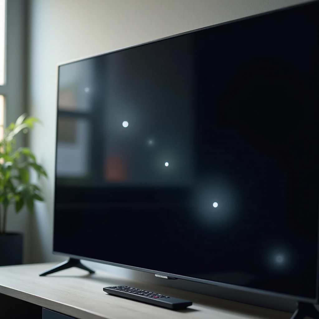 cara memperbaiki titik terang di layar TV Samsung