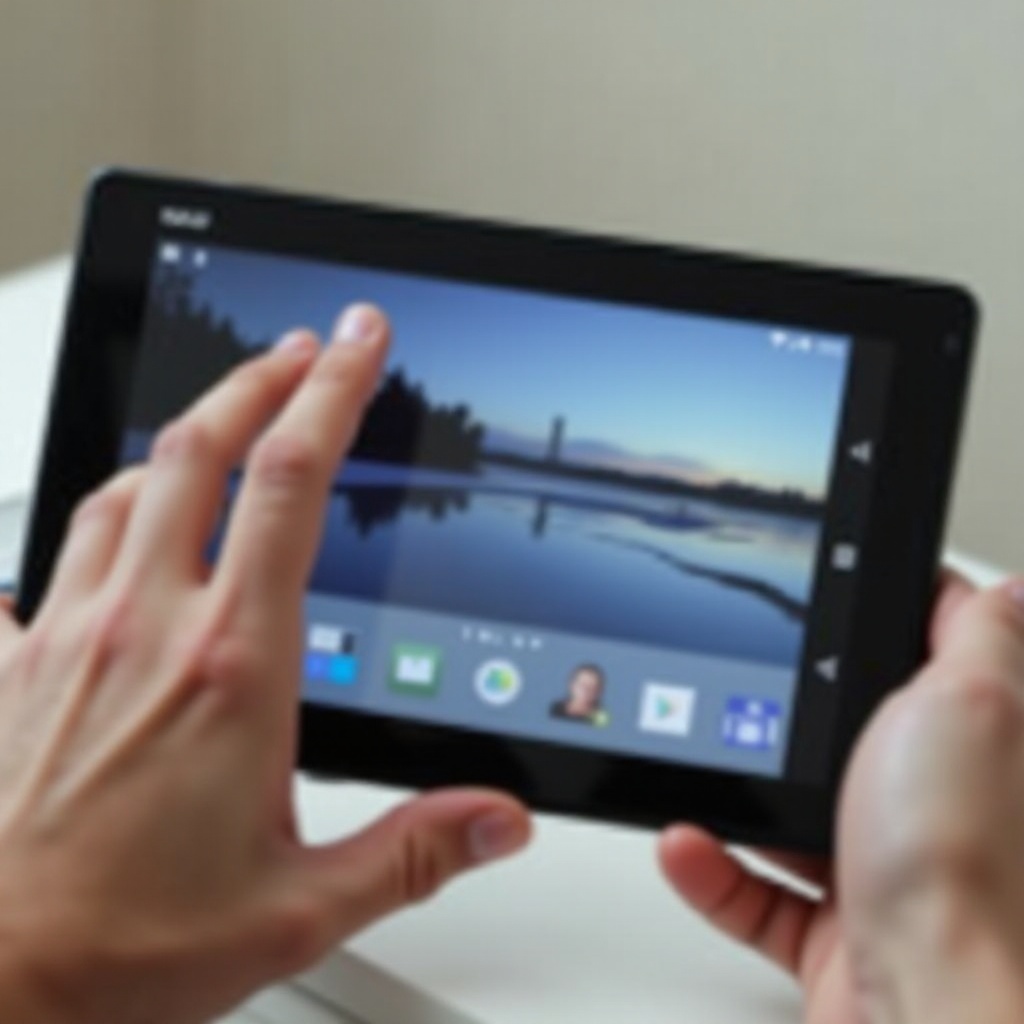 Acerタブレットでスクリーンショットを撮るにはどうすればいいですか？